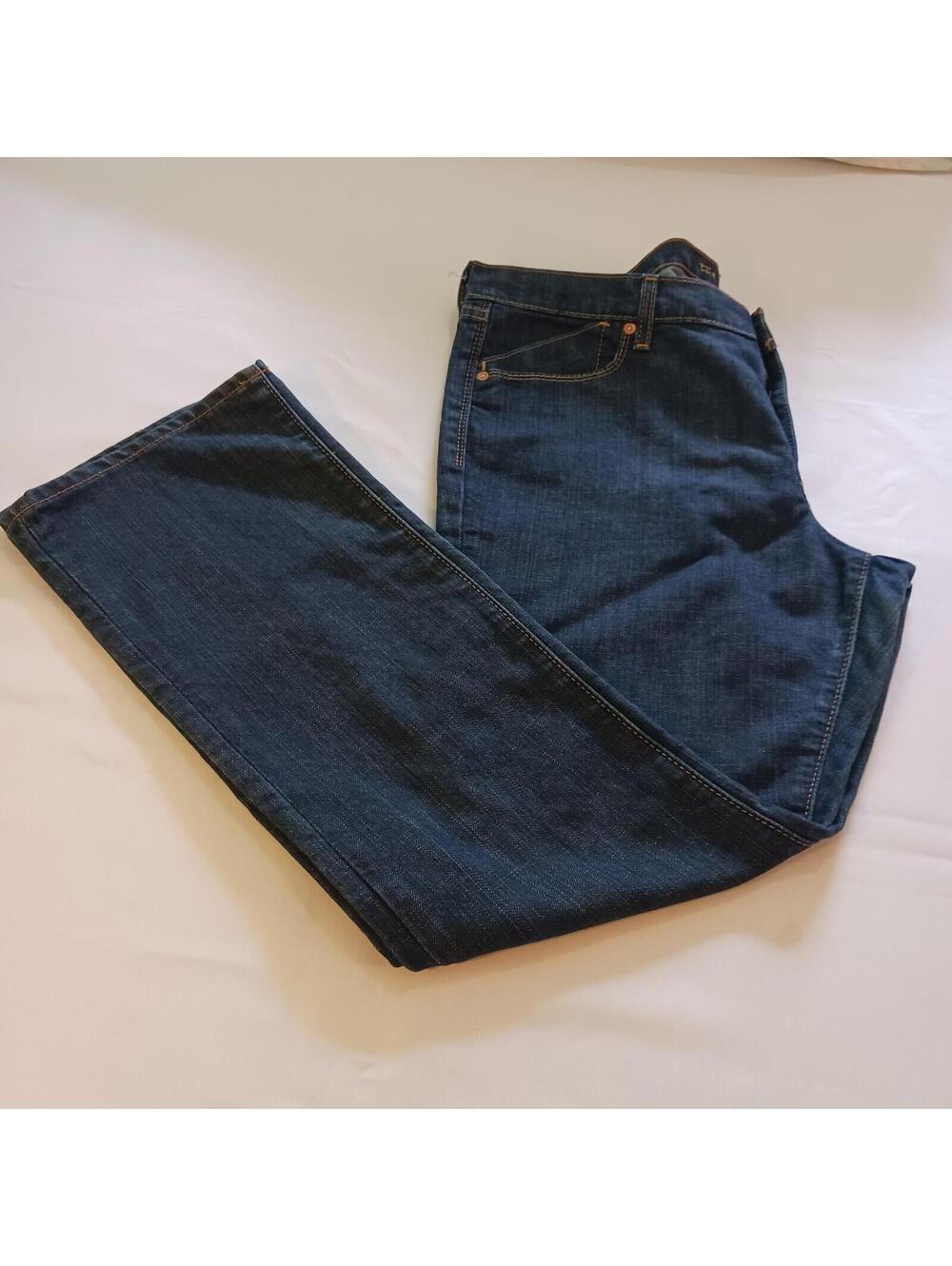 Old Navy The Flirt Mid Rise Bootcut Leg Women's 16 Blue Jeans Measured (38x31)